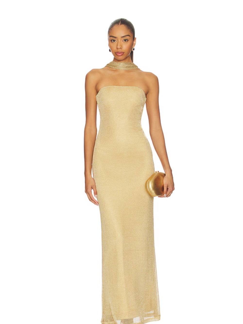 Tiger Mist Daniela Dress 2.0 in Gold